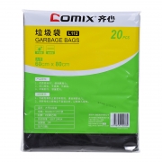 齐心 L112 大号垃圾袋60*80cm 20个装