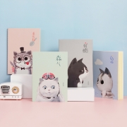 齐心 WHC108 M星人系列缝线本 A5 40张 配(4PCS=1SET)