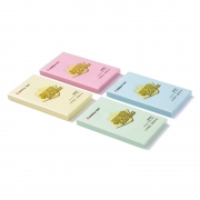 齐心 D6004 办公必备系列易事贴 3X5英寸告示贴